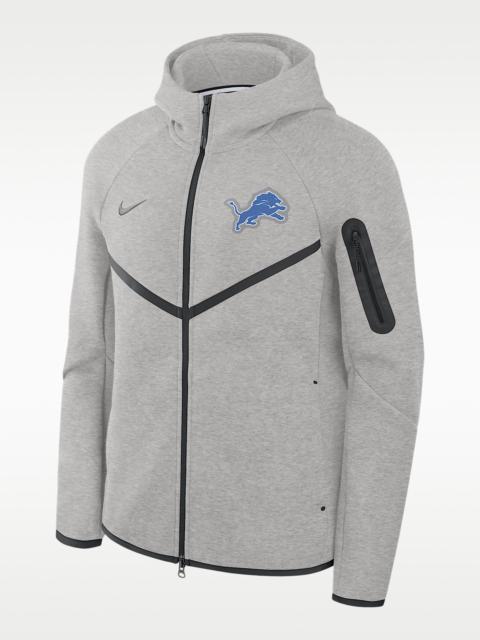 Nike Detroit Lions Tech Fleece Windrunner Men's Nike NFL Full-Zip Hooded Jacket