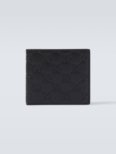 GUCCI GG Emblem leather wallet