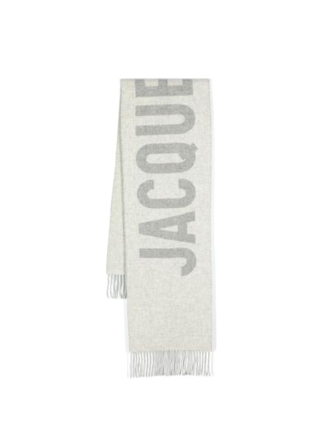 JACQUEMUS L'Ã©charpe fringed scarf
