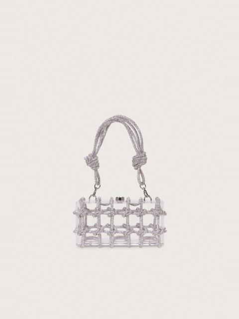 Cult Gaia BESS RHINESTONE SHOULDER BAG