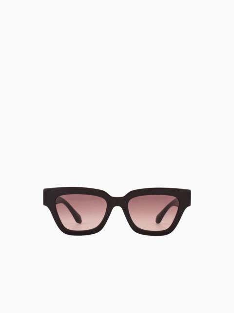 GIORGIO ARMANI WOMEN’S CAT-EYE SUNGLASSES