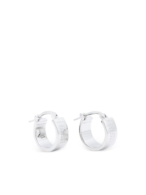 MM6 Maison Margiela polished bijoux earrings