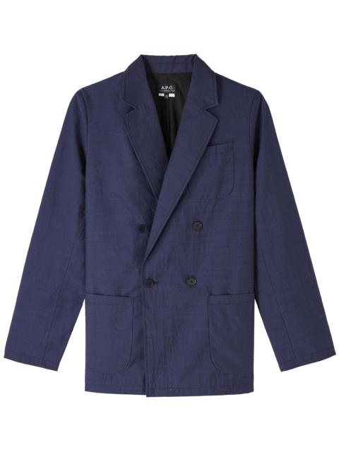 【送料&関税込】A.P.C. Cohey Double-breasted Blazer Lucy jacket | Corduroy | A.P.C. Ready-to-Wear