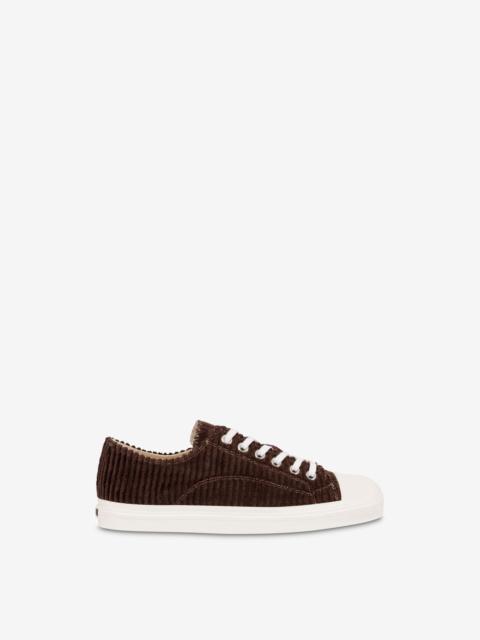 Moschino CORDUROY TRAINERS