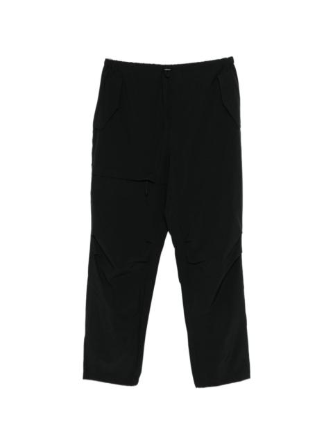 OAKLEY elasticated straight-leg trousers