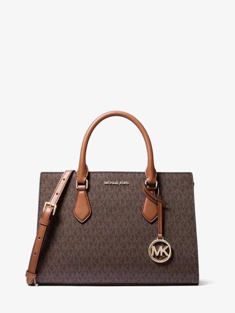 MICHAEL KORS Sheila Medium Logo Satchel