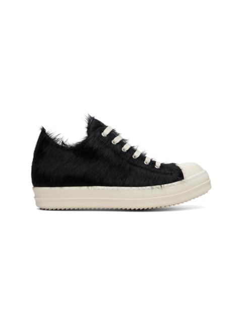 Rick Owens Black Tower Low Sneaks Sneakers