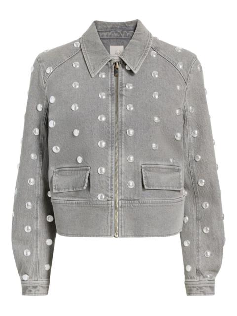 Cinq à Sept Harriet studded denim jacket