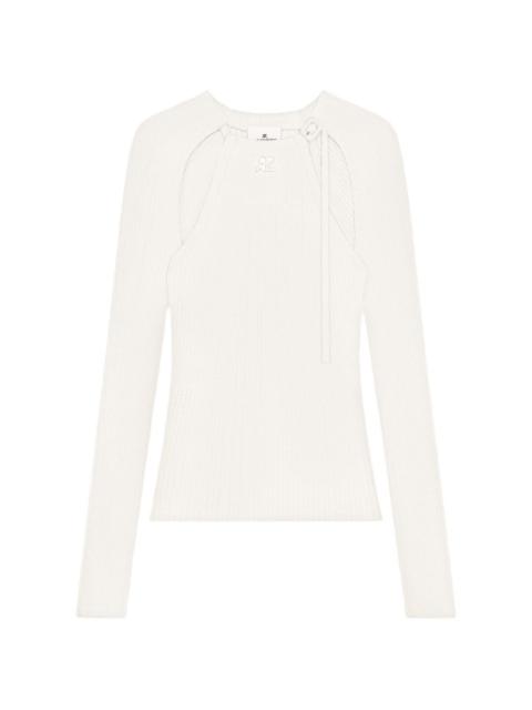 courrèges long-sleeve T-shirt
