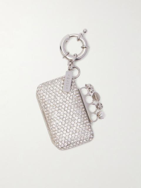 Alexander McQueen Silver-tone bag charm Silver