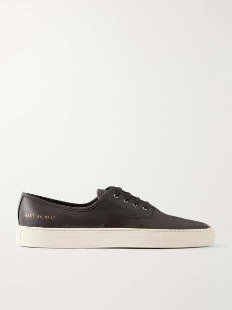 Common Projects Deck Full-Grain Leather Sneakers