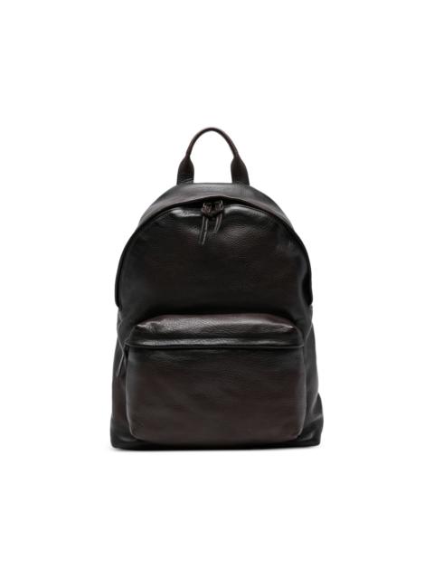 OFFICINE CREATIVE OC Pack 001 front-pocket leather backpack