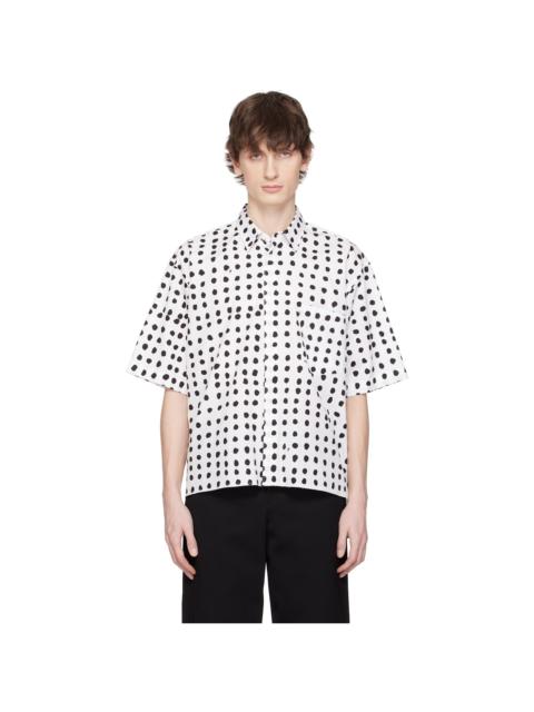 BLACK COMME des GARÇONS White & Black CDG Short Sleeve Shirt