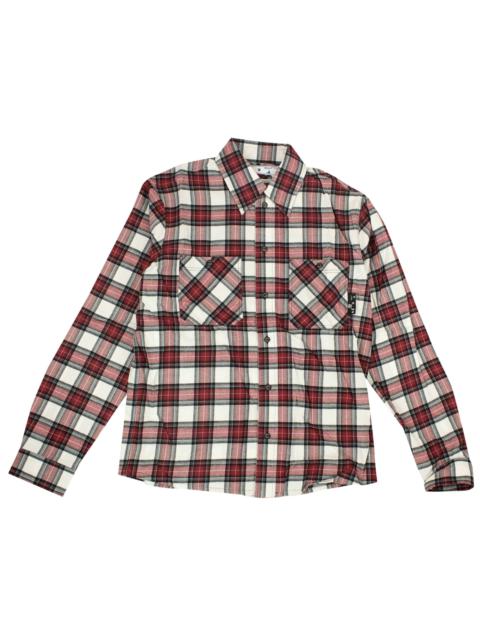 Off-White Off-White Check Arrow Flannel Shirt 'Red'