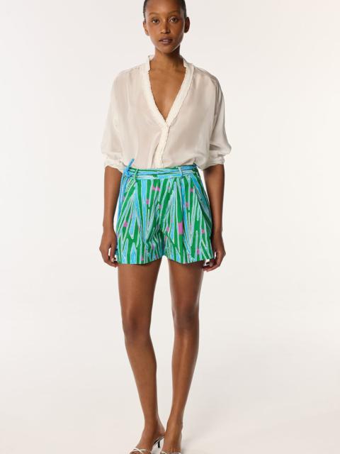 Poupette St Barth Short Chantal - Green Bamboo