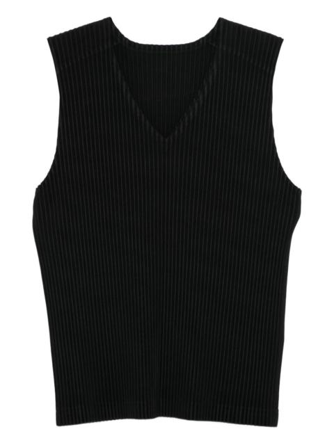 ISSEY MIYAKE V-neck vest