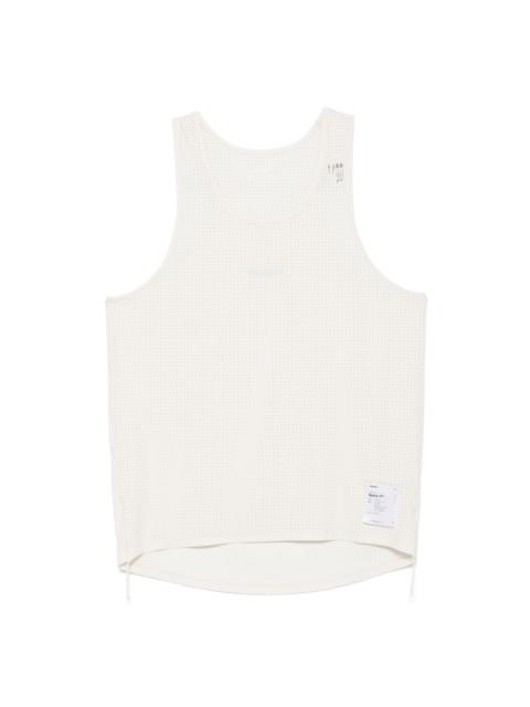 SATISFY logo-print tank top