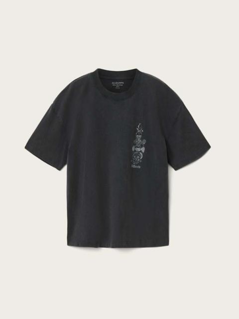 ALLSAINTS IGNIS BOXY SHORT SLEEVE GRAPHIC T-SHIRT