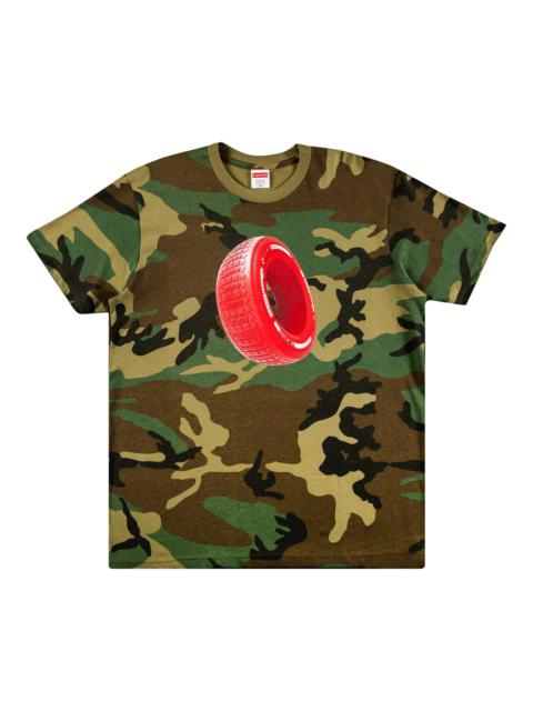 Supreme Tire Tee 'Woodland Camo'