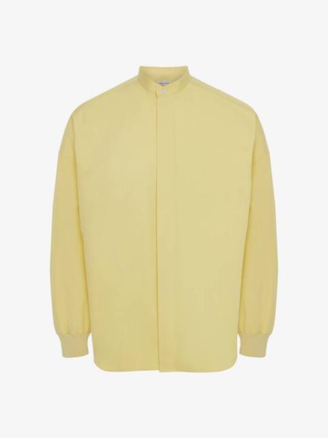 Alexander McQueen Band Collar Shirt in Dawn