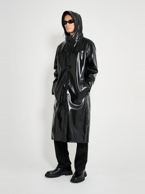 Stutterheim Stockholm Long Opal Raincoat Black
