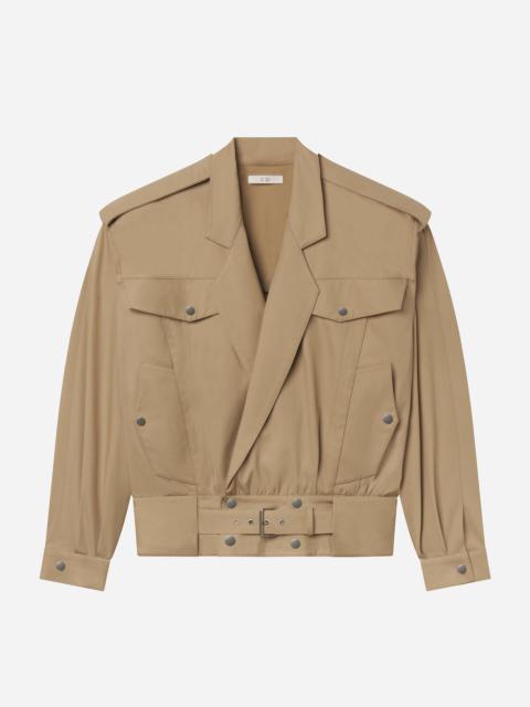 CO Tapered Sport Jacket in Cotton Twill