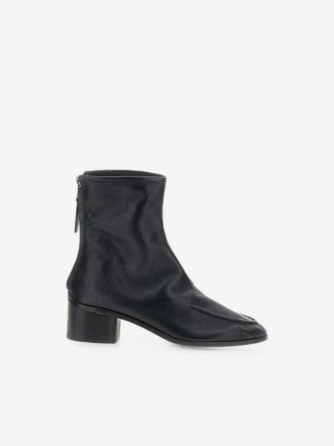 HEREU Juliol apron-toe leather boots