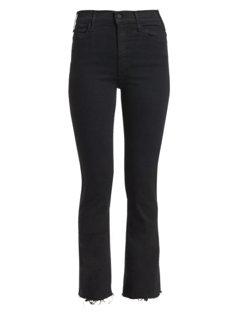 MOTHER Women's The Hustler High-Rise Ankle Fray Jeans - Not Guilty