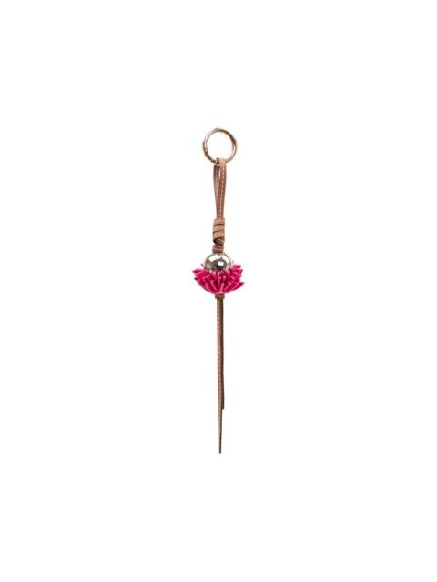 MICHAEL KORS flower burst leather charm