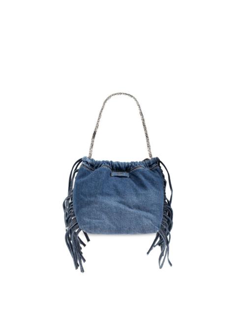 denim bucket bag