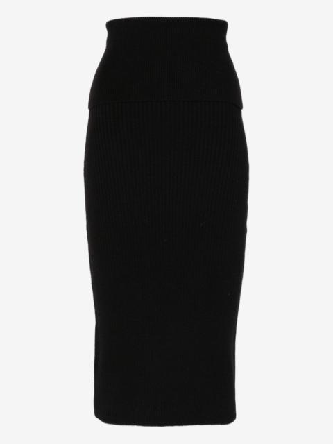 IRO Christy ribbed midi skirt