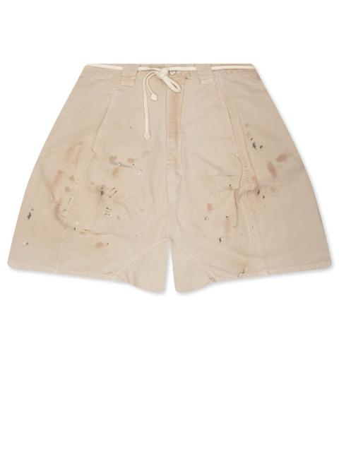RRR123 CORDUROY PONTIUS SHORT - KHAKI