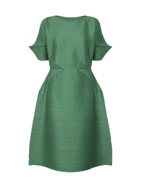Pleats Please Issey Miyake CHILI PEPPERS DRESS