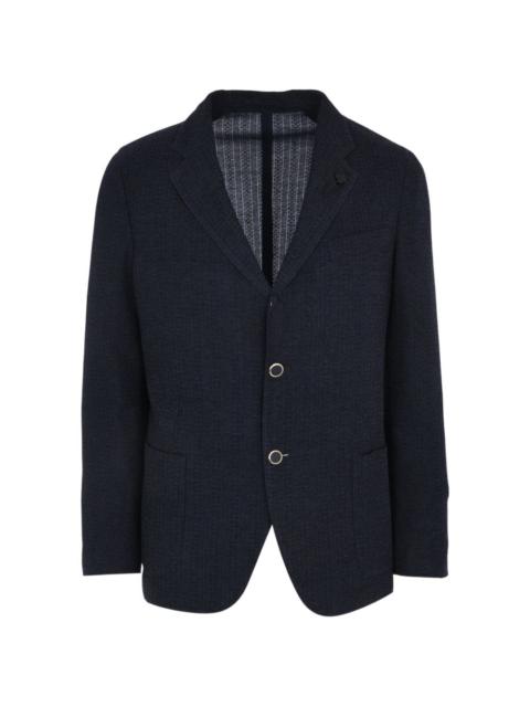 LARDINI twobutton liknit jacket