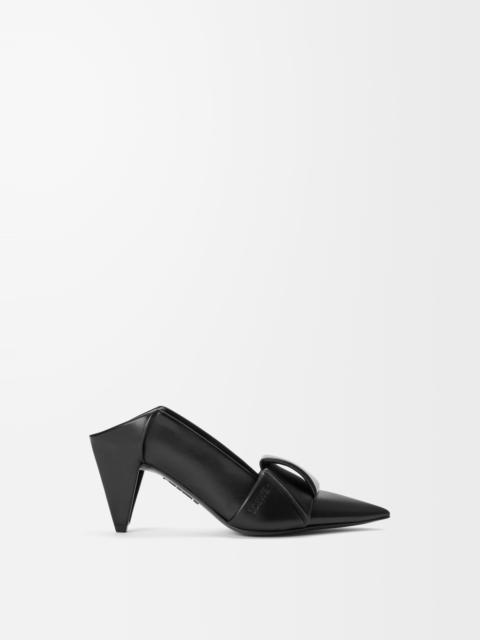 Loewe Origami flap back pump in lambskin