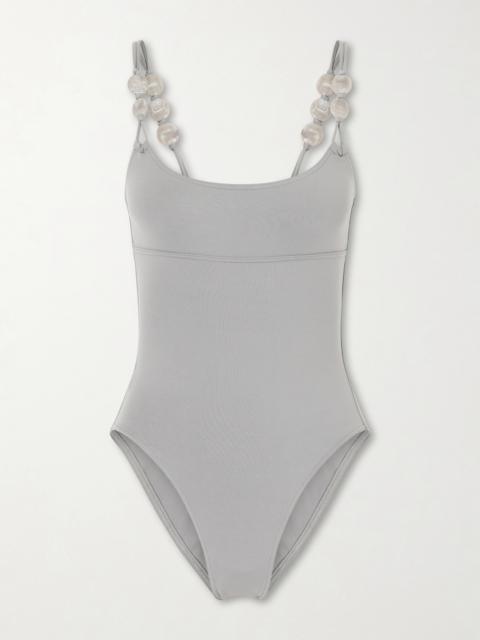 ERES Lynda Bead-embellished Swimsuit