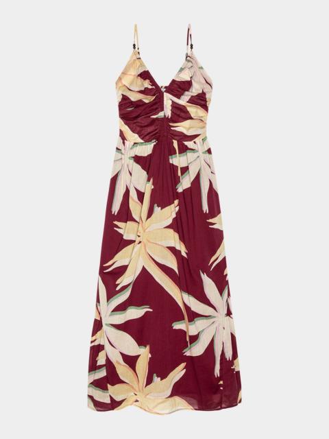 Rails Palm Cotton Maxi Dress