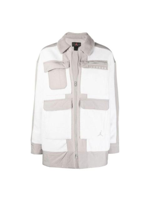 Jordan (WMNS) Air Jordan Cozy Full Zip Sports Jacket 'White' DJ2722-121