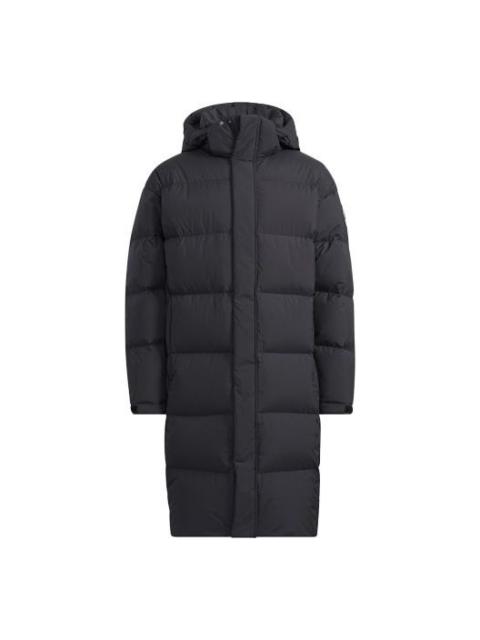 adidas adidas Unisex Gd Puffy Lg Co Hooded Down Jacket Black H23084