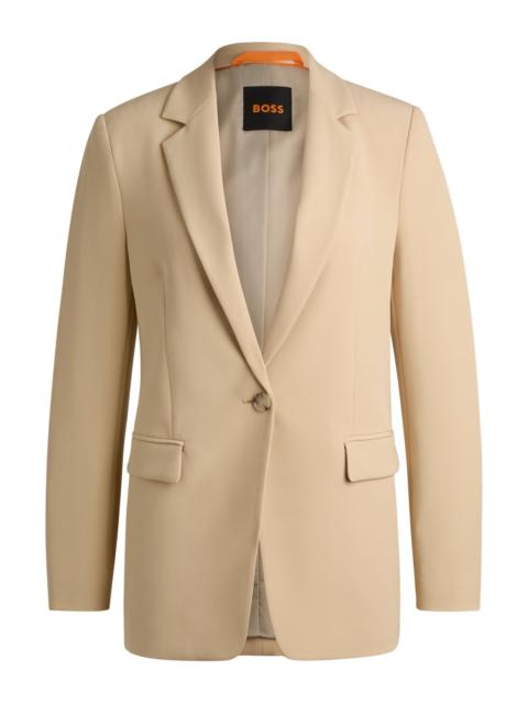 BOSS FITTED BLAZER IN STRETCH FABRIC