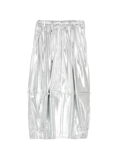 MELITTA BAUMEISTER metallic pencil skirt