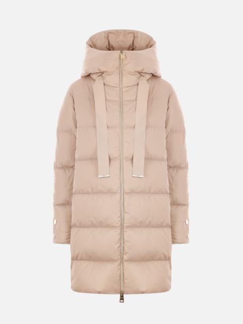 A-LINE NYLON DOWN JACKET