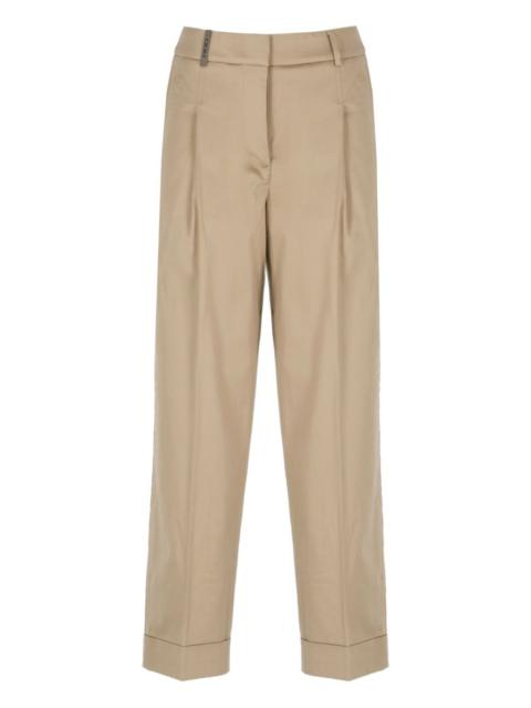 PESERICO pleated trousers
