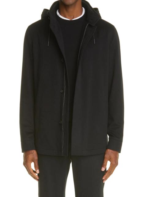 Elements Cashmere Hooded Field Jacket