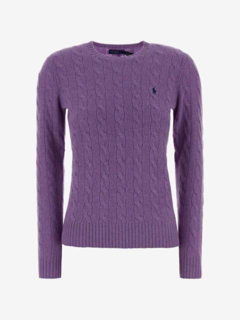 Polo Ralph Lauren cable-knit embroidered-logo sweater