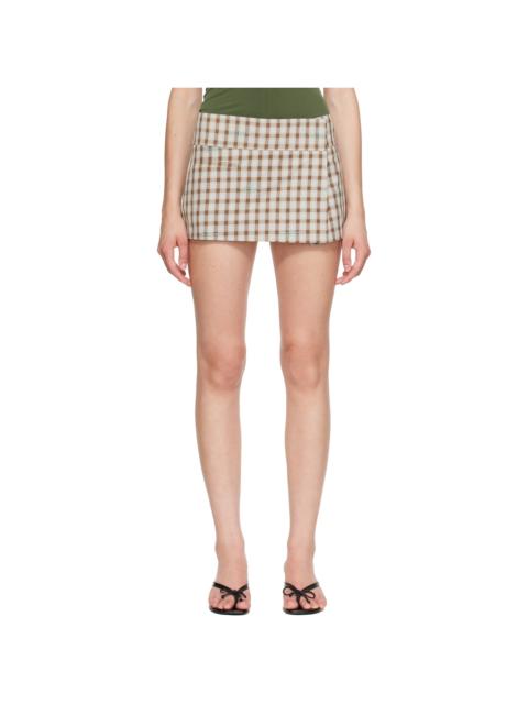 SANDY LIANG Beige Pomme Skort