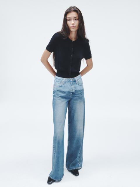 Miramar Sofie Full Length Wide-Leg
Trompe L'oeil Cotton Pant