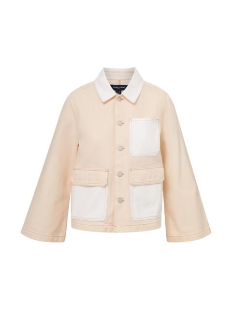 VERONICA BEARD DAHL CROPPED CHORE JACKET