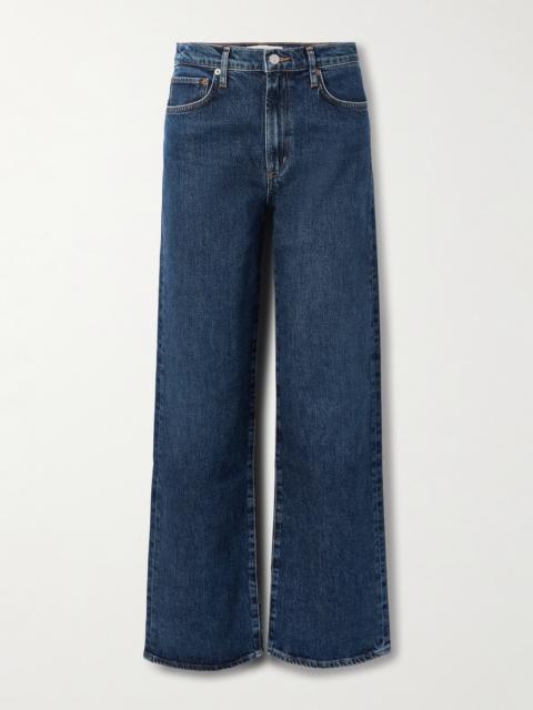 AGOLDE Harper Mid-rise Wide-leg Jeans