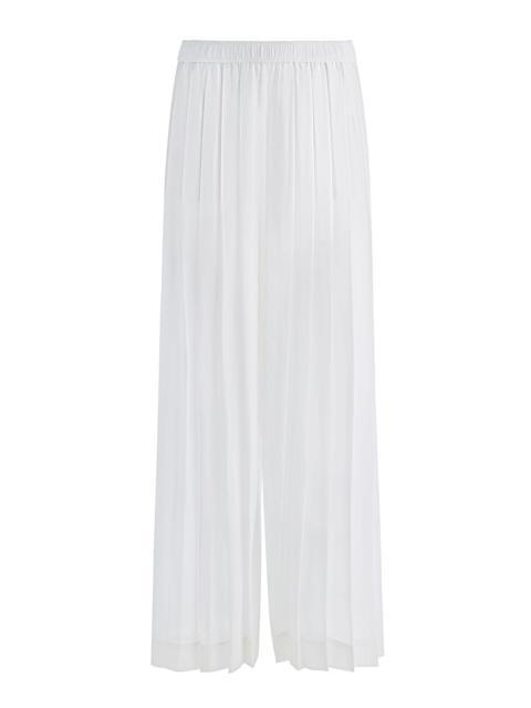 Alice + Olivia JENNA PLEATED PANT - OFF WHITE